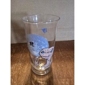 E.T. “PHONE HOME” Pizza Hut 1982 The Extra Terrestrial Glass Vintage Rare ET